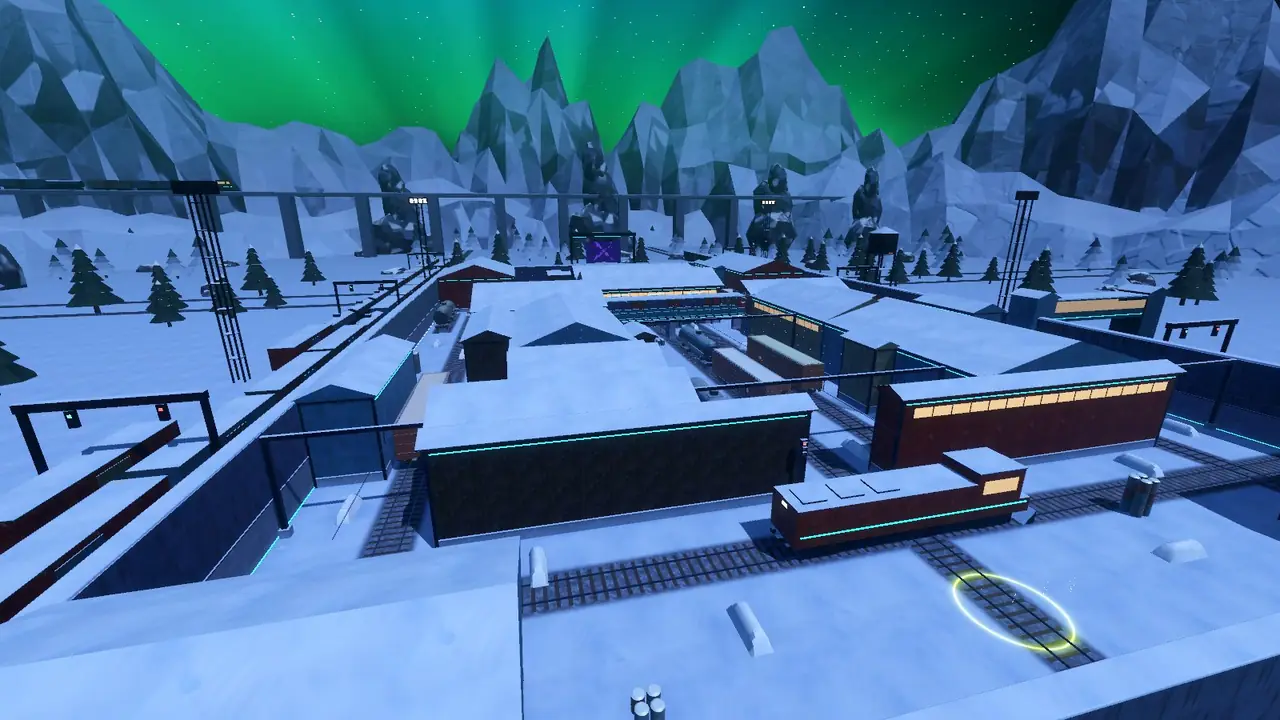 FROSTLINE YARD under the northern lights